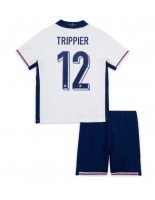 England Kieran Trippier #12 Hjemmedraktsett Barn EM 2024 Korte ermer (+ bukser)